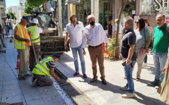 Μαρούσι: Αυτοψίες του Δήμαρχου Αμαρουσίου στα έργα που βρίσκονται σε εκτέλεση στο Δήμο