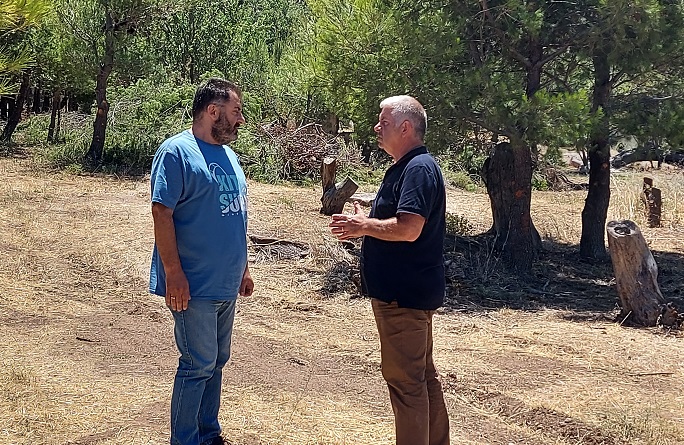 ΣΠΑΠ: Εργασίες Κλαδεύσεων, Αραιώσεων και Απομάκρυνσης Φυσικής βλάστησης και κλαδιών στις πρώην Κατασκηνώσεις Αρτεργατών στην Πεντέλη