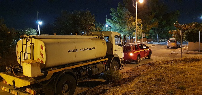 Χαλάνδρι: Σε επιφυλακή η Πολιτική Προστασία του Δήμου