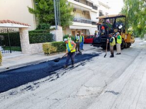 Χαλάνδρι: Καινούριοι δρόμοι και στο Πάτημα Χαλανδρίου – Ξεκίνησαν τα έργα  οδοστρώσεων