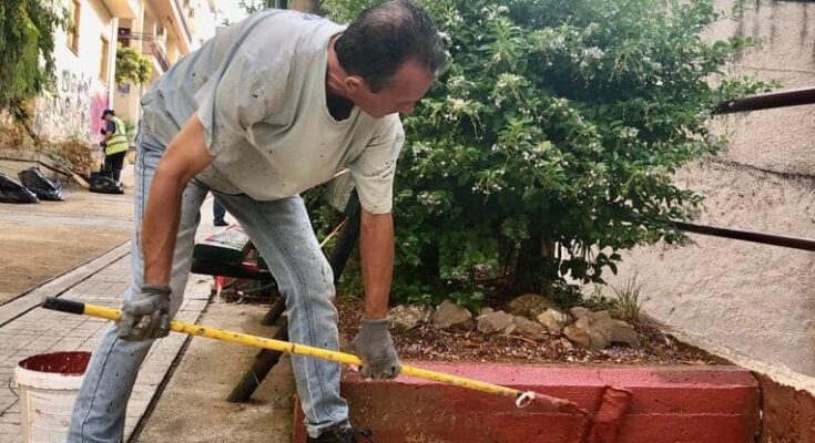 Συνεχίζονται οι καθημερινές επιχειρήσεις καθαριότητας του δήμου Αθηναίων σε όλη την πρωτεύουσα