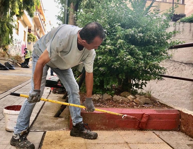 Συνεχίζονται οι καθημερινές επιχειρήσεις καθαριότητας του δήμου Αθηναίων σε όλη την πρωτεύουσα