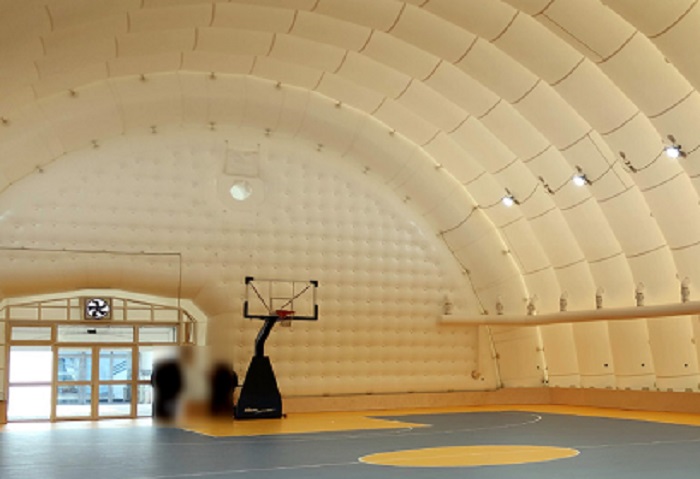 Μαρούσι : «4ο Γενικό Λύκειο Αμαρουσίου Ζεκάκειο» Έργο κατασκευής λυόμενου στεγάστρου στο γηπέδου μπάσκετ  - Αυτοψία του Δημάρχου