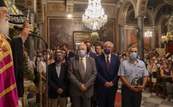 Μαρούσι: Την Πολιούχο της πόλης Παναγία Θεοτόκο γιόρτασε με μεγαλοπρέπεια παρουσία του Δημάρχου ο Δήμος Αμαρουσιου
