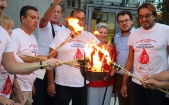 Μαρούσι: 20η Πανελλήνια Λαμπαδηδρομία Εθελοντών Αιμοδοτών Ελλάδας