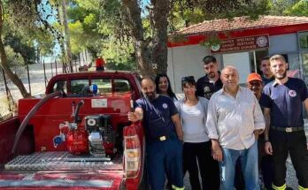 Πεντέλη: Ένα νέο σύστημα πυρόσβεσης για όχημα 4Χ4 απέκτησε ο Δήμος από τους χορηγούς του Φεστιβάλ Πεντελικού