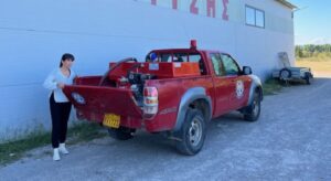 Πεντέλη: Ένα νέο σύστημα πυρόσβεσης για όχημα 4Χ4 απέκτησε ο Δήμος από τους χορηγούς του Φεστιβάλ Πεντελικού