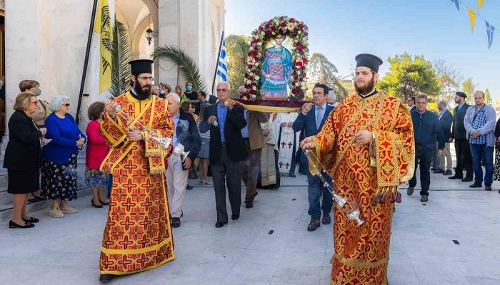 Λυκόβρυση Πεύκη : Στον εορτασμό της Αγίου Δημητρίου Κηφισιάς ο Δήμαρχος