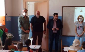 Λυκόβρυση Πεύκη : Τους μαθητές της πρώτης Δημοτικού καλωσόρισε ο Δήμαρχος