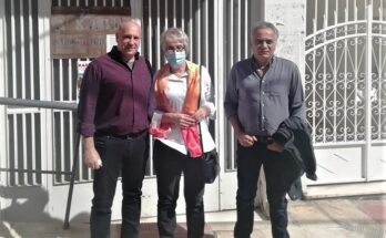 Συνάντηση Πάνου Σκουρλέτη για τις υπηρεσίες του «Βοήθεια στο Σπίτι»