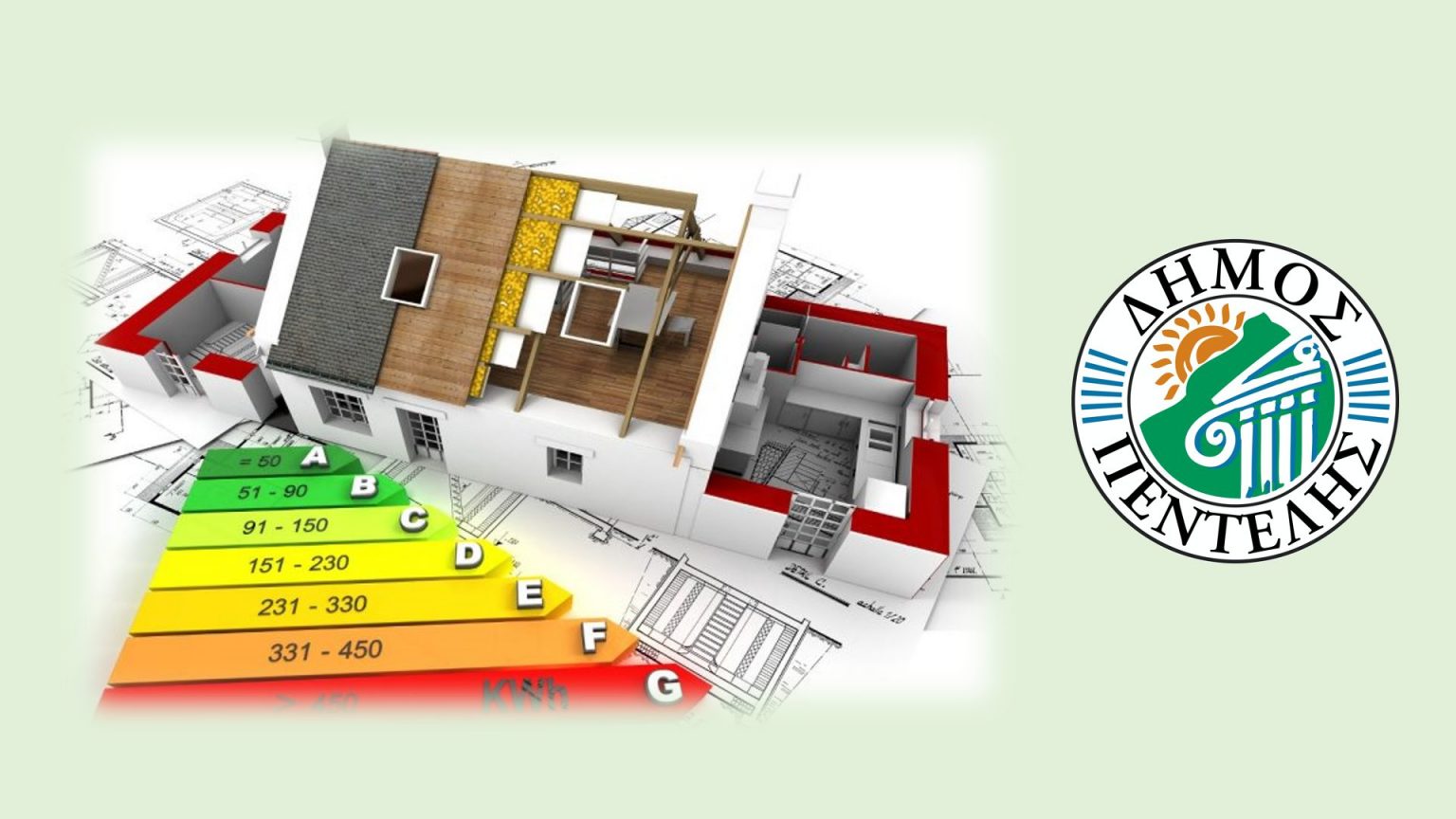 Πεντέλη: Δράσεις για τη μείωση της ενεργειακής κατανάλωσης στα κτήρια του Δήμου, στο στόλο οχημάτων και στον οδοφωτισμό