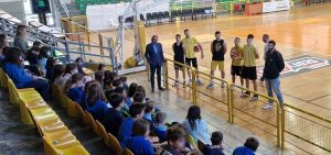 Μαρούσι:  Επίσκεψη των μαθητών του Δημοτικού της Ελληνογαλλικής Σχολής Ουρσουλινών στο Κλειστό Γυμναστήριο του Αγίου Θωμά Αμαρουσίου