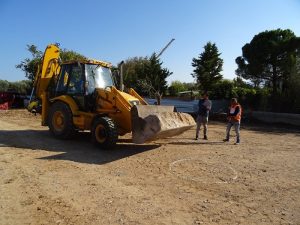Μαρούσι: Αυτοψία του Δημάρχου Αμαρουσίου στο έργο κατασκευής πρότυπου πάρκου αναψυχής στον Αγίου Θωμά