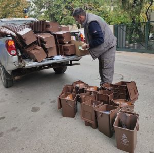 Πεντέλη: Συνεχίζετε  με γρήγορους ρυθμούς το πρόγραμμα της Χωριστής Συλλογής Βιοαποβλήτων σε όλη την Δήμο