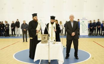 Μαρούσι: Ο Δήμαρχος Αμαρουσίου εγκαινίασε το νέο Κλειστό Γήπεδο στο 4ο Γυμνάσιο – Λύκειο Αμαρουσίου «Ζεκάκειο»