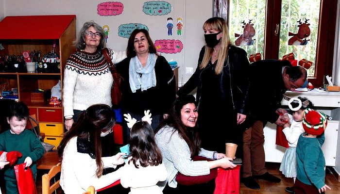 Χαλάνδρι: Το πιο γλυκό καλωσόρισμα της νέας χρονιάς από τους Παιδικούς Σταθμούς του Δήμου