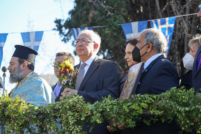 Μαρούσι: Με θρησκευτική κατάνυξη γιορτάστηκαν τα Θεοφάνια και τελέστηκε ο Αγιασμός των Υδάτων