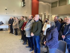 Μεταμόρφωση: Πραγματοποιήθηκε στην αίθουσα του Συνεδριακού Κέντρου η κοπή της Πρωτοχρονιάτικης Πίτας του Δήμου