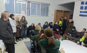 Συνάντηση με τους εθελοντές Πολιτικής Προστασίας του Δήμου Πεντέλης