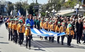 Αγία Παρασκευή: Με κάθε επισημότητα τιμήθηκε ο  εορτασμός της 25ης Μαρτίου1821 και του Ευαγγελισμού της Θεοτόκου