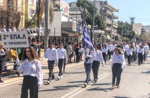 Αγία Παρασκευή: Με κάθε επισημότητα τιμήθηκε ο  εορτασμός της 25ης Μαρτίου1821 και του Ευαγγελισμού της Θεοτόκου