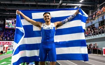 «Ευρωπαϊκό κλειστού στίβου Κωνσταντινούπολη» Ασημένιος ο επικοντιστής Εμμανουήλ Καραλής