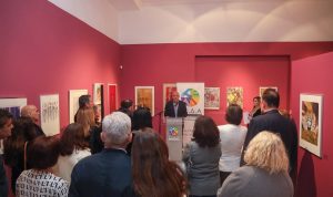 Την Έκθεση Χαρακτικής «Εντυπώσεις» εγκαινίασε ο Δήμαρχος Αμαρουσίου Θ. Αμπατζόγλου στην Ολυμπιακή Δημοτική Πινακοθήκη «Σπύρος Λούης»