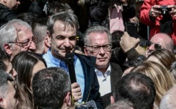 Μαρούσι: Ομιλία του Κυριάκου Μητσοτάκη σε συγκέντρωση το πρωί του Σαββάτου