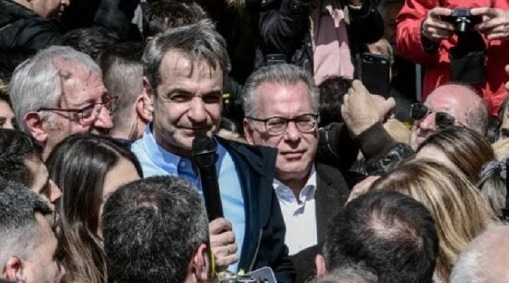 Μαρούσι: Ομιλία του Κυριάκου Μητσοτάκη σε συγκέντρωση το πρωί του Σαββάτου