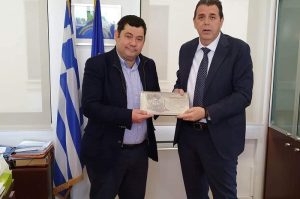 Λυκόβρυση Πεύκη Τον Δήμαρχο Στροβόλου υποδέχθηκε ο Τάσος Μαυρίδης