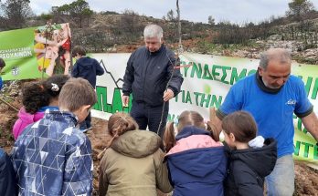 ΣΠΑΠ:  Πραγματοποιήθηκε η 6η Εθελοντική Αναδάσωση για το 2023 σε συνεργασία με την Ελληνογαλλική Σχολή Ουρσουλίνων.