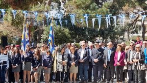 Περιφέρεια Αττικής ΠΕΒΤΑ:  Στο Ηράκλειο Αττικής για τις εκδηλώσεις τιμής και μνήμης για τη 25η Μαρτίου η Αντιπεριφερειάρχης Λ.Κεφαλογιάννη