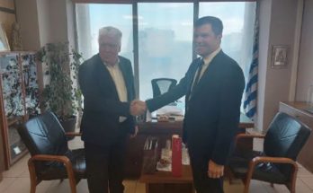 Αγία Παρασκευή : Εθιμοτυπική επίσκεψη του Πρόξενου της Τουρκίας Mustafa Somuncu στον Δήμαρχο