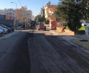 Ηράκλειο Αττικής : Σε εξέλιξη εργασίες ασφαλτόστρωσης στην πόλη