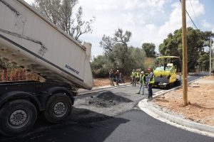 Μαρούσι: Ολοκληρώθηκε το έργο διάνοιξης τμήματος της οδού Τυμφρηστού στην περιοχή του Στούνιο Α