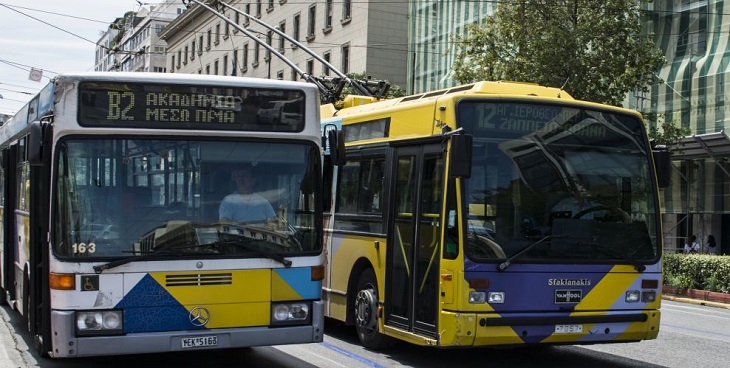Πρωτομαγιά: Στάση εργασίας σε λεωφορεία και τρόλεϊ