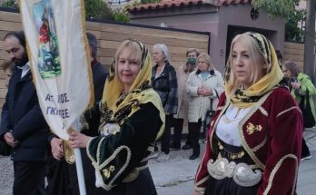 Πεντέλη: Λιτάνευση της εικόνας του Αγίου Γεωργίου Δ.Κ. Μελισσίων