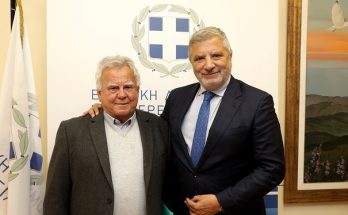 Περιφέρεια Αττικής: Συνάντηση του Περιφερειάρχη Αττικής Γ. Πατούλη με τον Δήμαρχο Αγκιστρίου Ι. Αθανασίου