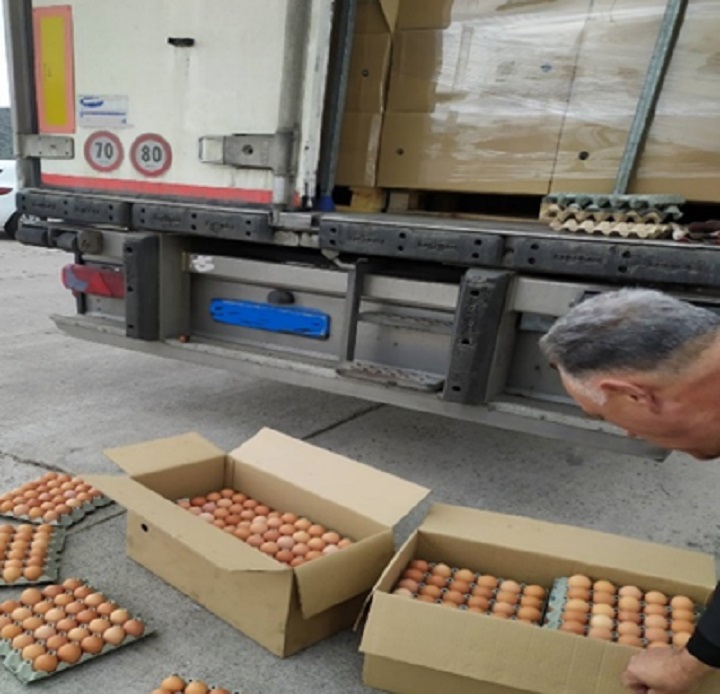 «Σ.Δ.Ο.Ε.» Εντοπίστηκε φορτηγό με φορτίο 302.400 ελληνοποιησμένα αβγά, τα οποία επρόκειτο να διατεθούν προς κατανάλωση στην ελληνική αγορά, εν όψει του Πάσχα