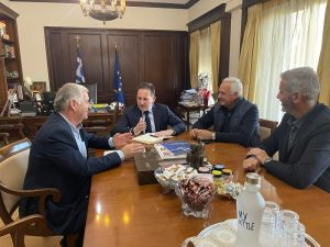 ΚΕΔΕ: Συνάντηση με τον Αναπληρωτή Υπουργό Εσωτερικών Στέλιο Πέτσα