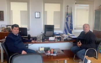 Λυκόβρυση Πεύκη : Τον Δήμαρχο Ηρακλείου Νίκο Μπάμπαλο υποδέχθηκε ο Δήμαρχος