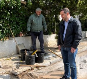 Βριλήσσια: Συνεχίζονται με αμείωτο ρυθμό οι εργασίες αποκατάστασης φθορών της δημοτικής οδοποιίας
