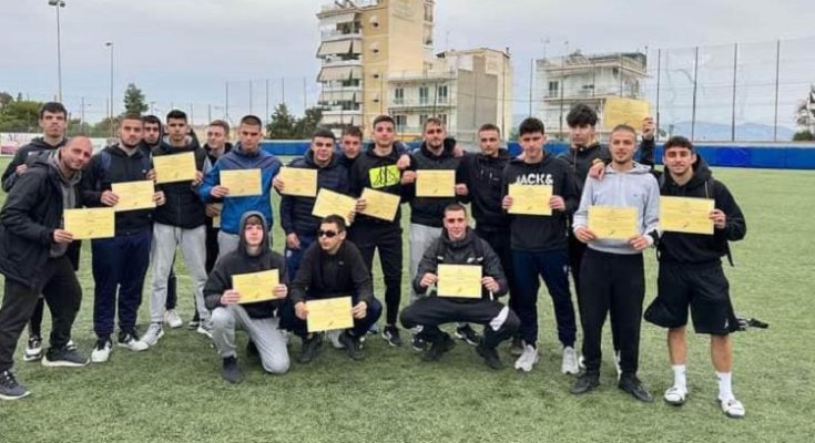 Μεταμόρφωση : Η ομάδα μαθητών ποδοσφαίρου του 1ου ΓΕΛ Μεταφόρτωσης κατέκτησε την 4η Θέση σε όλη την Ελλάδα