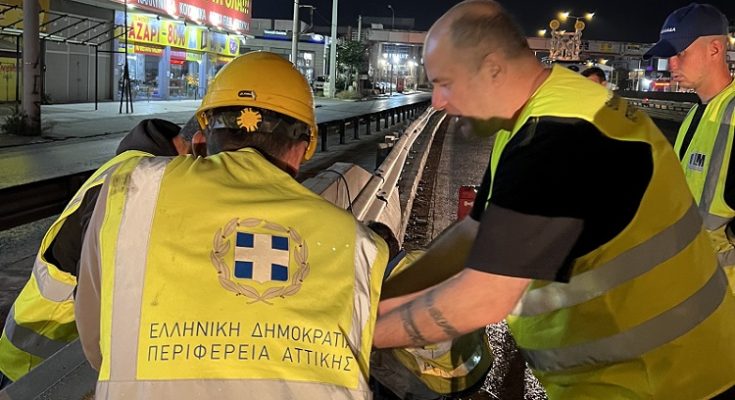 Περιφέρεια Αττικής: Νέα συστήματα παθητικής ασφάλειας στη Λ. Κηφισού-Παρεμβάσεις οδικής ασφάλειας και στη Λεωφόρου Αλίμου-Κατεχάκη