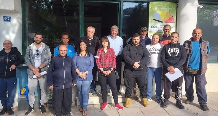 ΣΠΑΠ: Ανέλαβαν υπηρεσία οι νέοι εργαζόμενοι στον ΣΠΑΠ με πεντάμηνη σύμβαση