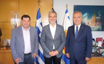 Λυκόβρυση Πεύκη: Με τον Δήμαρχο Θεσσαλονίκης Κωνσταντίνο Ζέρβα συναντήθηκε ο Δήμαρχος