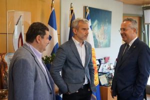Λυκόβρυση Πεύκη:  Με τον Δήμαρχο Θεσσαλονίκης Κωνσταντίνο Ζέρβα συναντήθηκε ο Δήμαρχος