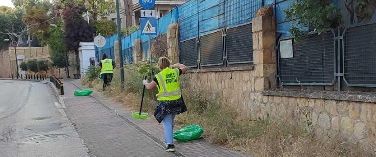 Κηφισιά: Κυριακή δράση καθαριότητας στο Καστρί Νέας Ερυθραίας