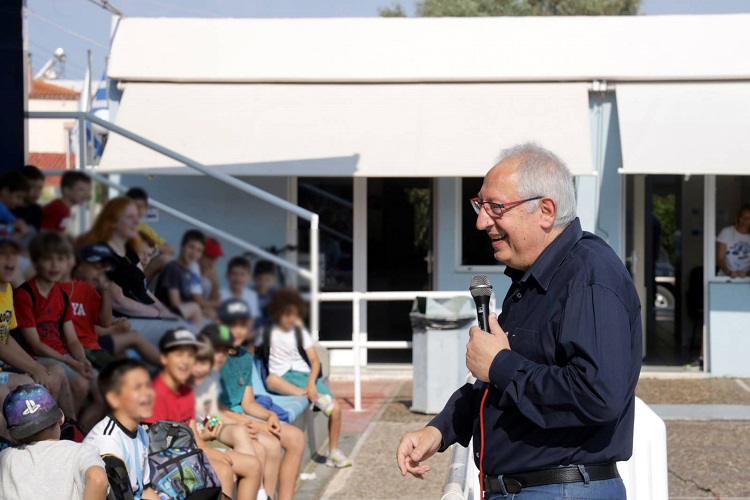 Μαρούσι : Ο Δήμαρχος Αμαρουσίου στην έναρξη του Αθλητικού και Πολιτιστικού Camp 2023 του Δήμου