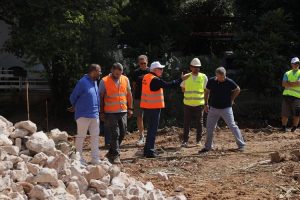 Μαρούσι : Αυτοψίες του Δημάρχου Αμαρουσίου σε έργα και σε σημεία της οριογραμμής του Ρέματος Σαπφούς